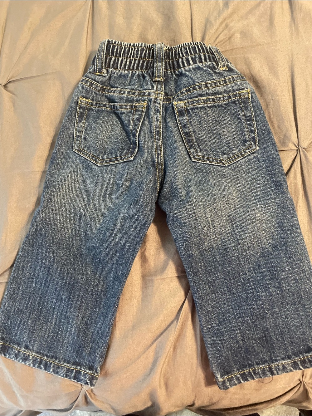 Classic Relaxed Fit Kids Denim Jeans - Blue - 0643 - Picture 3 of 4